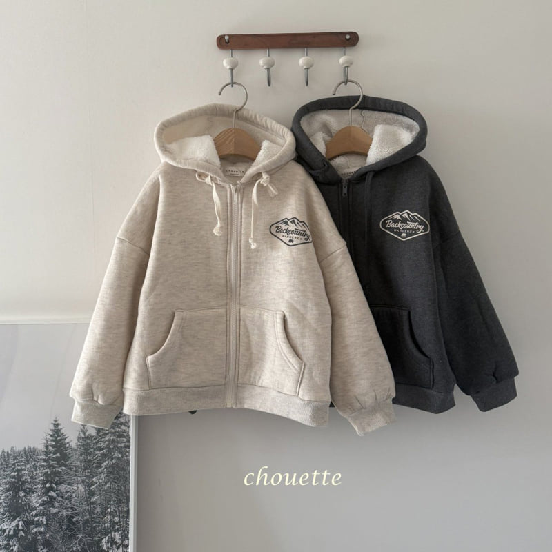 Chouette - Korean Children Fashion - #childrensboutique - Winter Zip-Up Hoodie