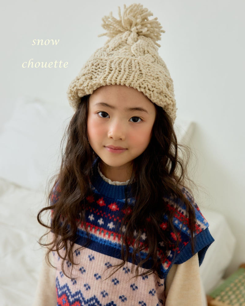 Chouette - Korean Children Fashion - #designkidswear - Nordic Cozy Vest - 7