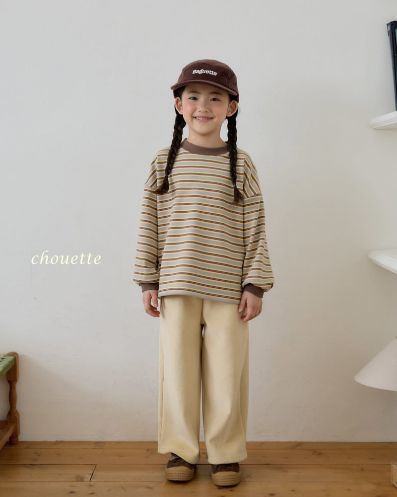 Chouette - Korean Children Fashion - #discoveringself - Mink Velour Pants - 3