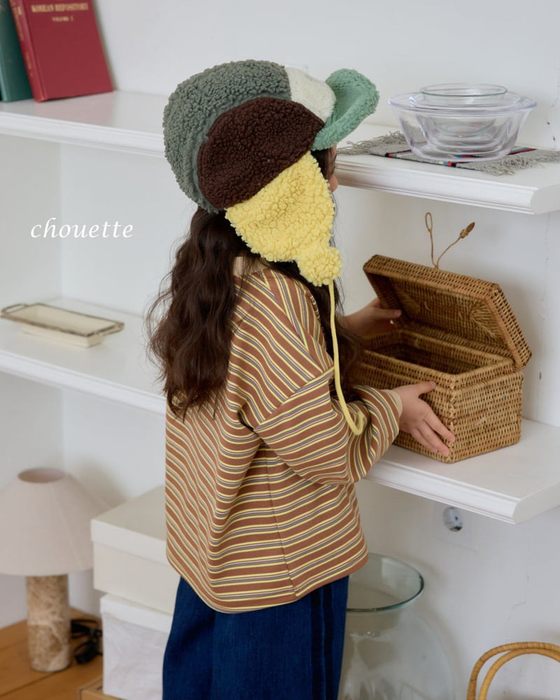 Chouette - Korean Children Fashion - #discoveringself - Milk Box Stripe Tee - 5