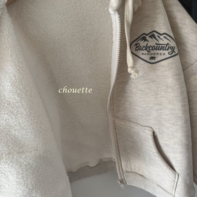 Chouette - Korean Children Fashion - #discoveringself - Winter Zip-Up Hoodie - 3