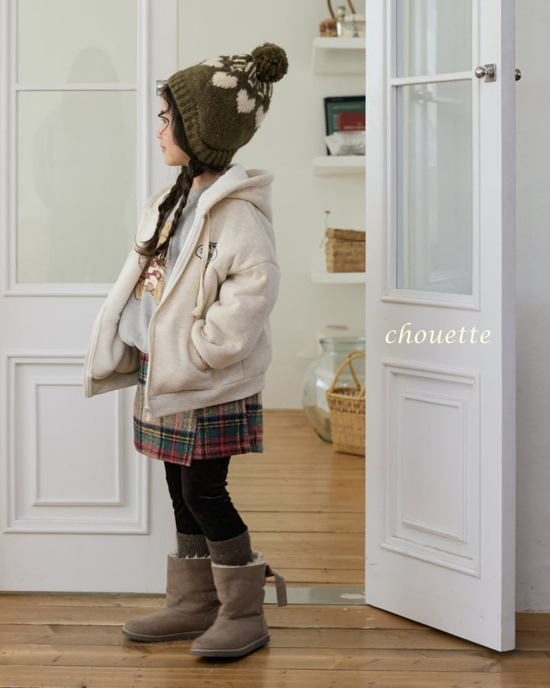 Chouette - Korean Children Fashion - #discoveringself - Winter Zip-Up Hoodie - 4