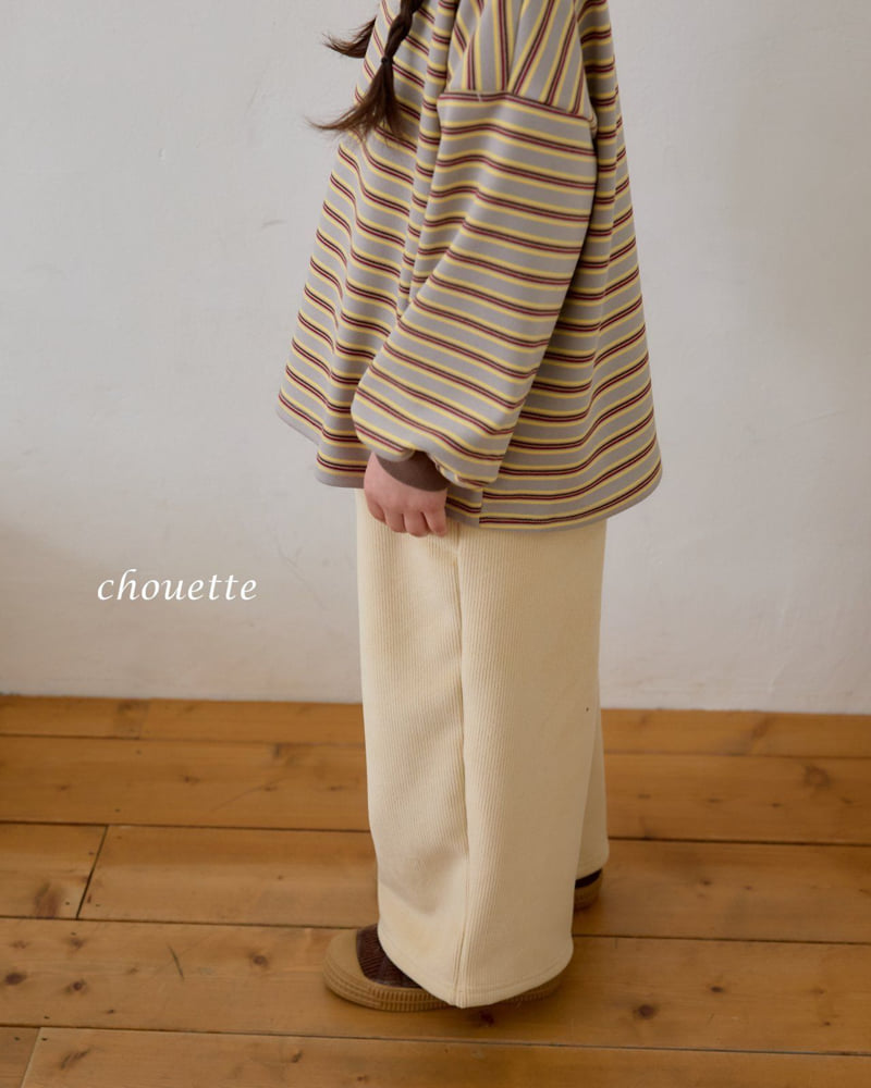 Chouette - Korean Children Fashion - #kidsshorts - Mink Velour Pants - 5