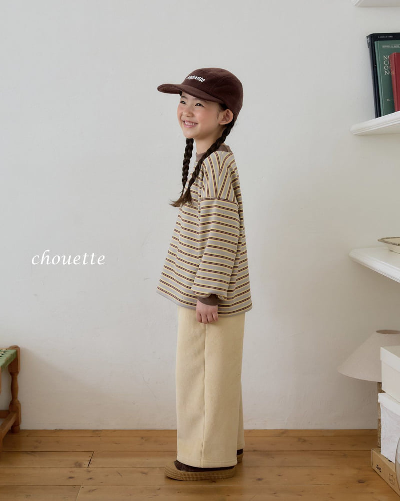 Chouette - Korean Children Fashion - #kidsstore - Mink Velour Pants - 6