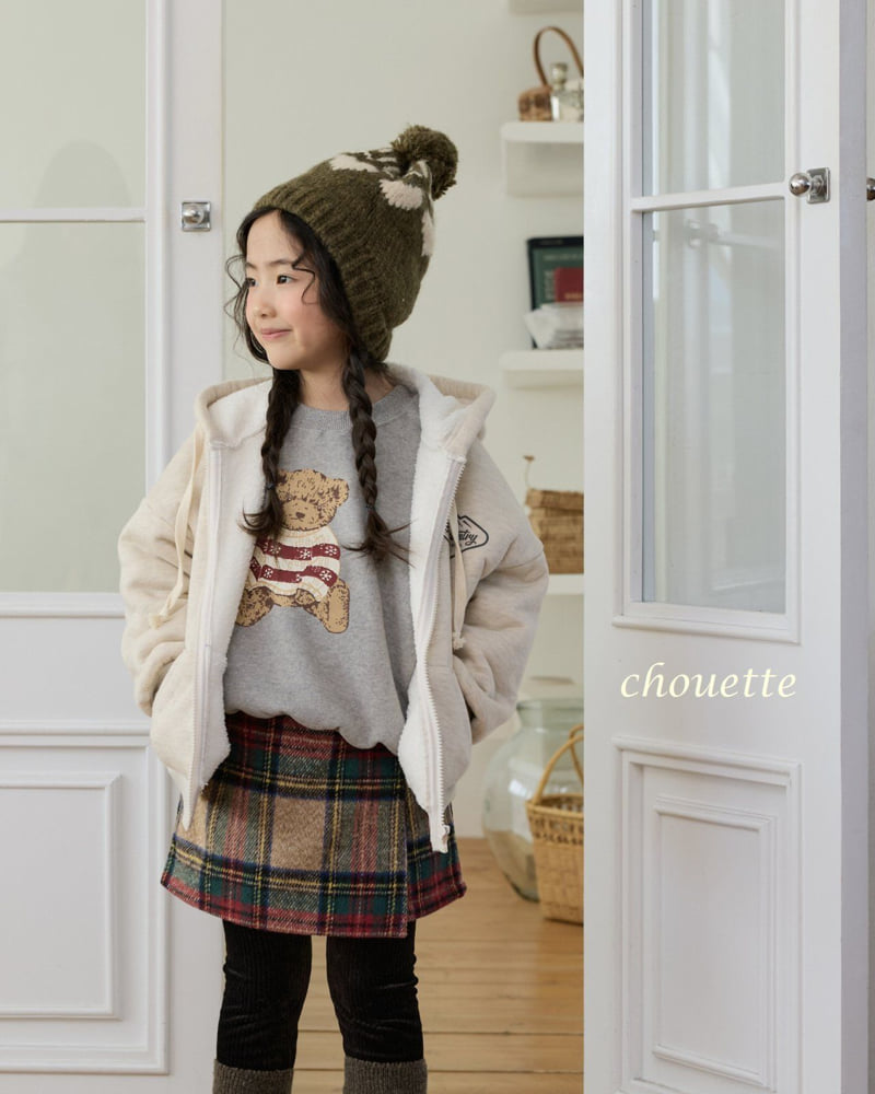 Chouette - Korean Children Fashion - #kidsstore - Winter Zip-Up Hoodie - 6