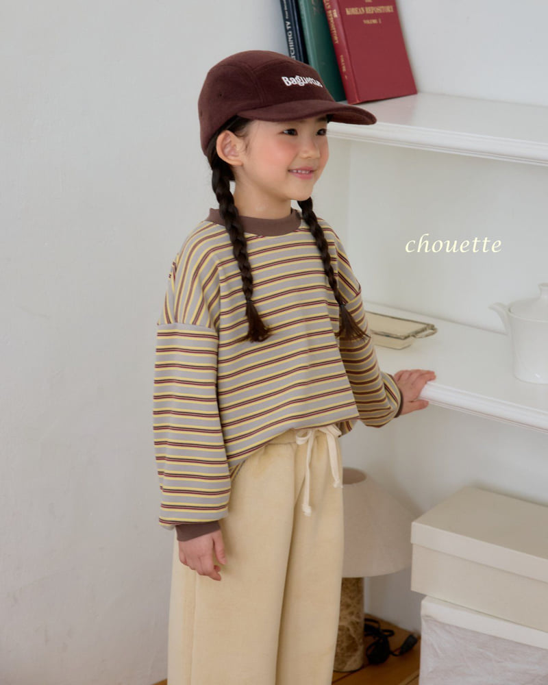 Chouette - Korean Children Fashion - #kidzfashiontrend - Mink Velour Pants - 7