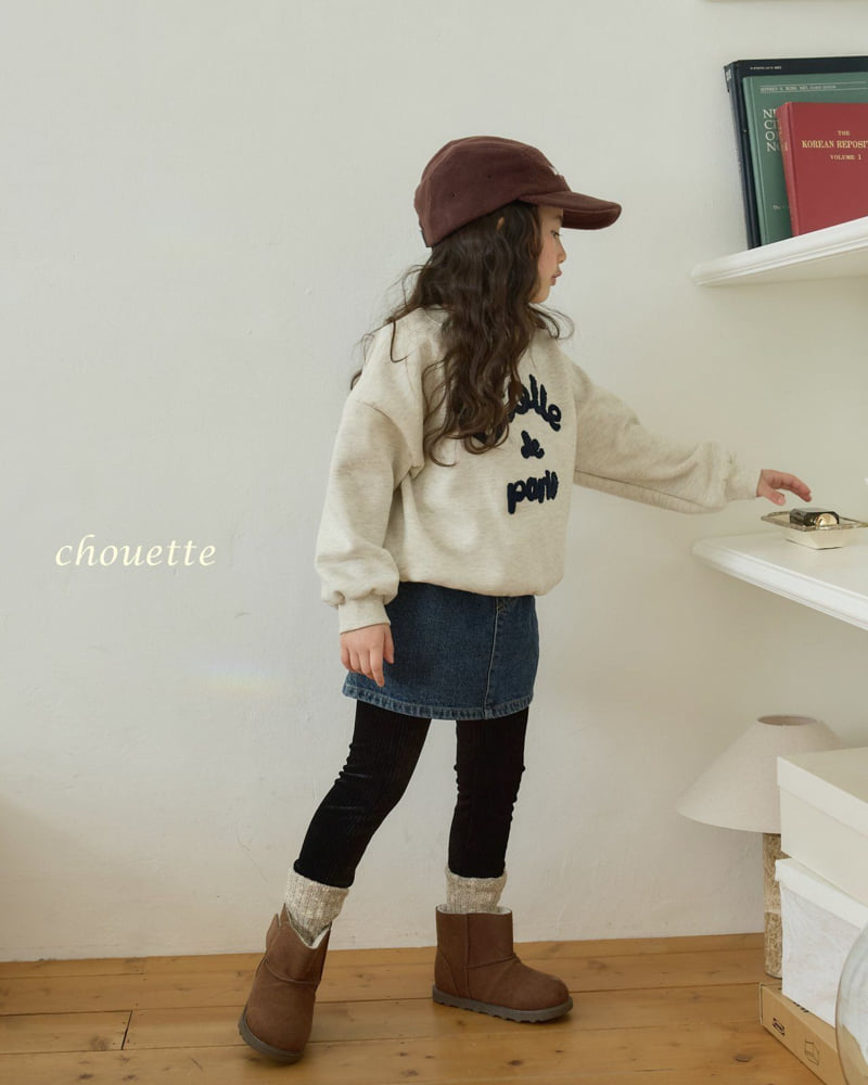 Chouette - Korean Children Fashion - #kidzfashiontrend - De Paris Sweatshirt - 10