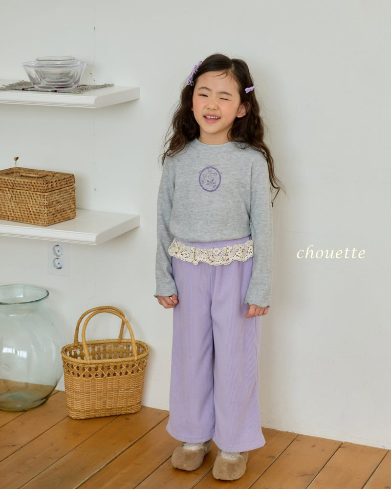 Chouette - Korean Children Fashion - #littlefashionista - Lace Cozy Pants - 11