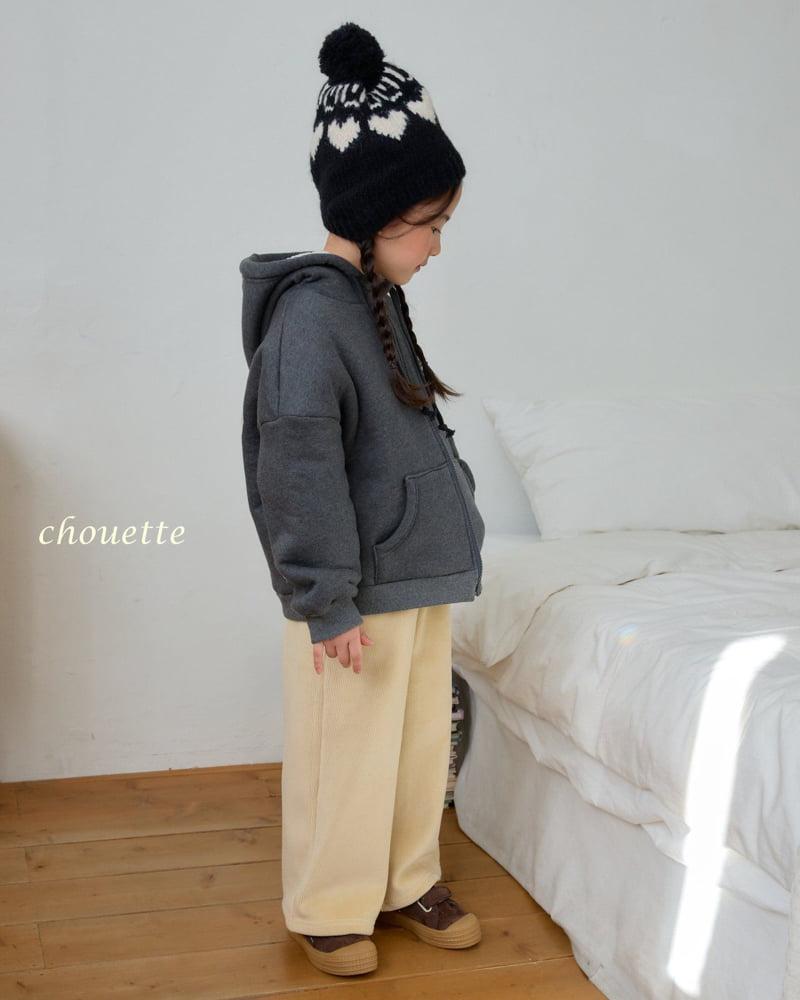 Chouette - Korean Children Fashion - #littlefashionista - Mink Velour Pants - 9