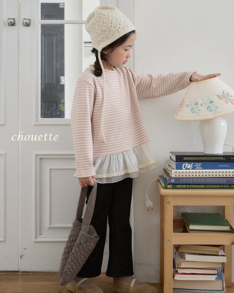 Chouette - Korean Children Fashion - #littlefashionista - Mink Denim Leggings - 6