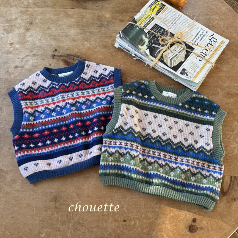 Chouette - Korean Children Fashion - #magicofchildhood - Nordic Cozy Vest