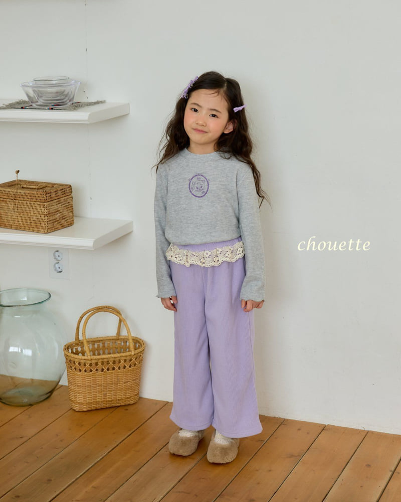 Chouette - Korean Children Fashion - #magicofchildhood - Lace Cozy Pants - 12