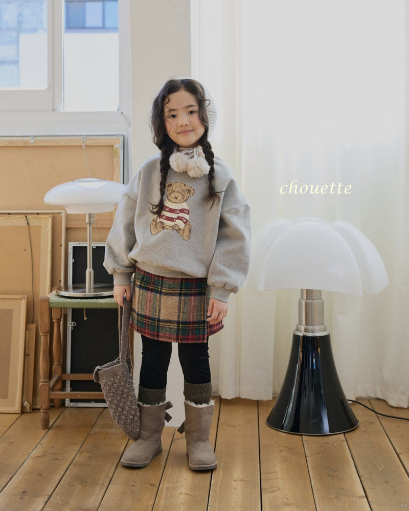 Chouette - Korean Children Fashion - #magicofchildhood - Sweater Bear Sweatshirt - 5