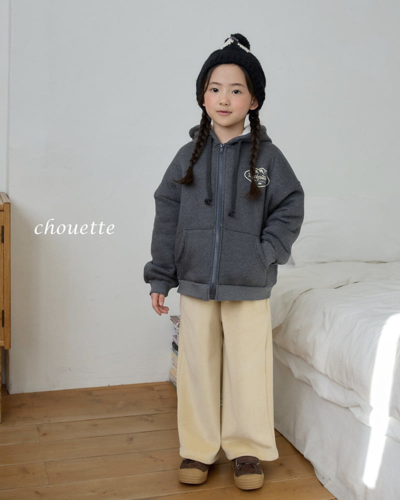 Chouette - Korean Children Fashion - #minifashionista - Winter Zip-Up Hoodie - 11