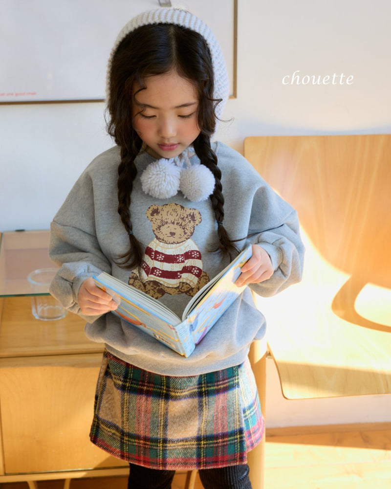Chouette - Korean Children Fashion - #stylishchildhood - Sweater Bear Sweatshirt - 10