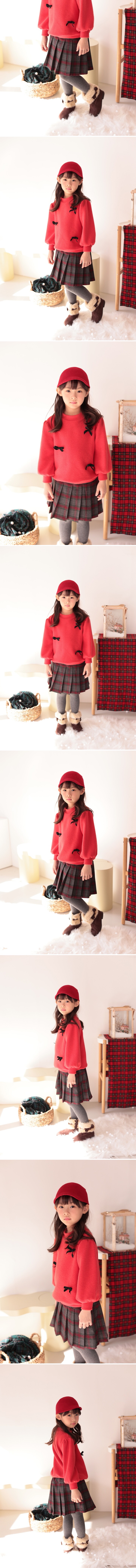 Cocobang - Korean Children Fashion - #Kfashion4kids - Check Skirt Leggings