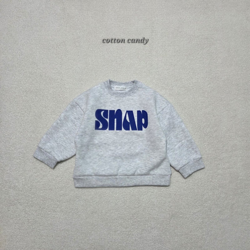 Cotton Candy - Korean Children Fashion - #toddlerclothing - Snap Sweatshirt - 3