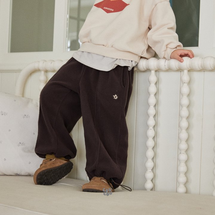 Cou Cou - Korean Children Fashion - #Kfashion4kids - Soft Fleece Pants - 7