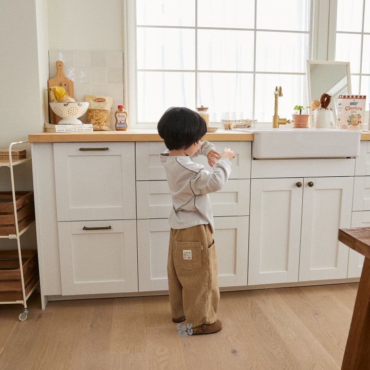 Cou Cou - Korean Children Fashion - #Kfashion4kids - Corduroy Balloon Pants - 3
