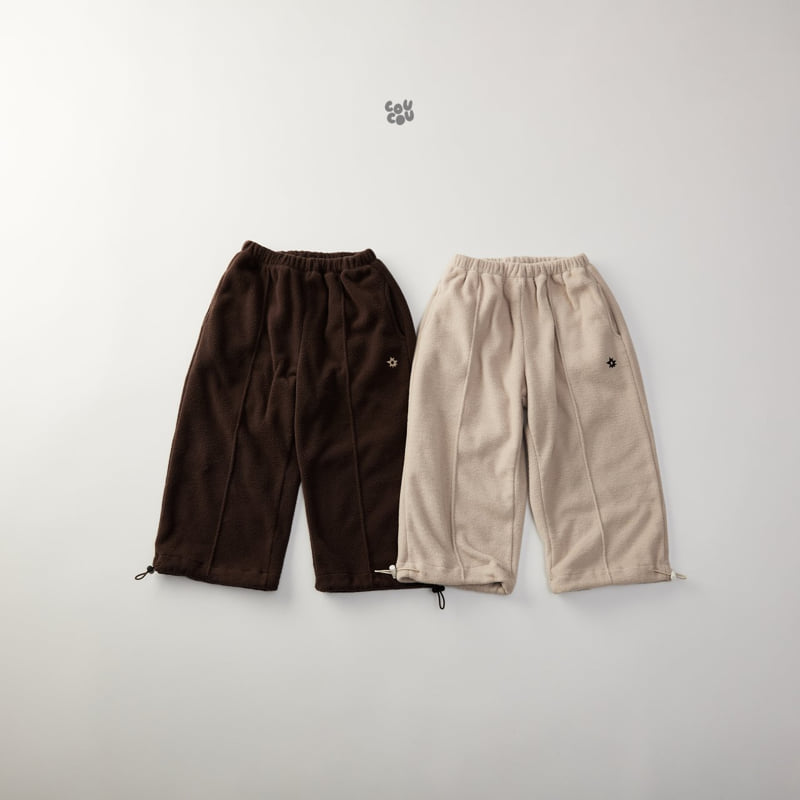 Cou Cou - Korean Children Fashion - #childofig - Soft Fleece Pants - 12