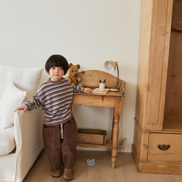 Cou Cou - Korean Children Fashion - #childofig - Corduroy Balloon Pants - 9