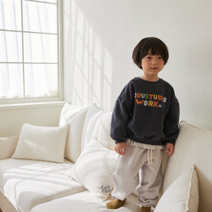 Cou Cou - Korean Children Fashion - #childrensboutique - Sunny Jogger Pants - 3