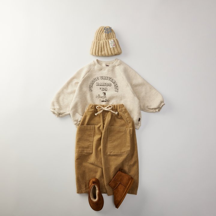 Cou Cou - Korean Children Fashion - #designkidswear - Corduroy Balloon Pants - 11