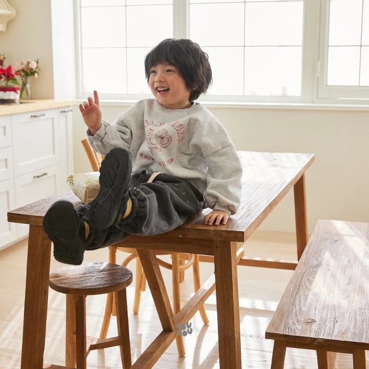 Cou Cou - Korean Children Fashion - #discoveringself - Tiger Sweatshirt - 7