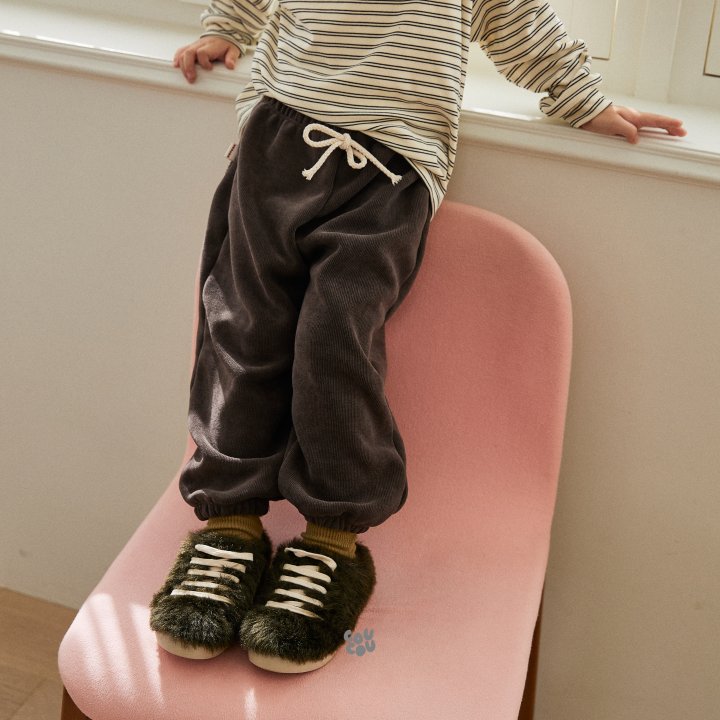 Cou Cou - Korean Children Fashion - #fashionkids - Soft Lined Pants - 10