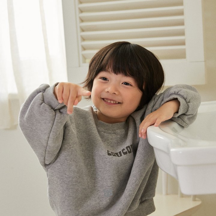 Cou Cou - Korean Children Fashion - #kidsshorts - Sunny Sweatshirt - 10
