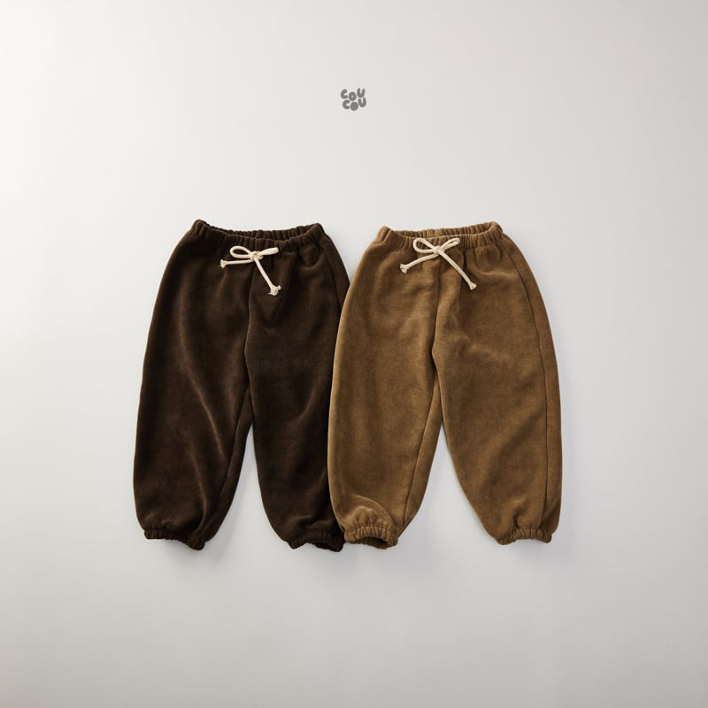 Cou Cou - Korean Children Fashion - #kidsstore - Soft Lined Pants - 12