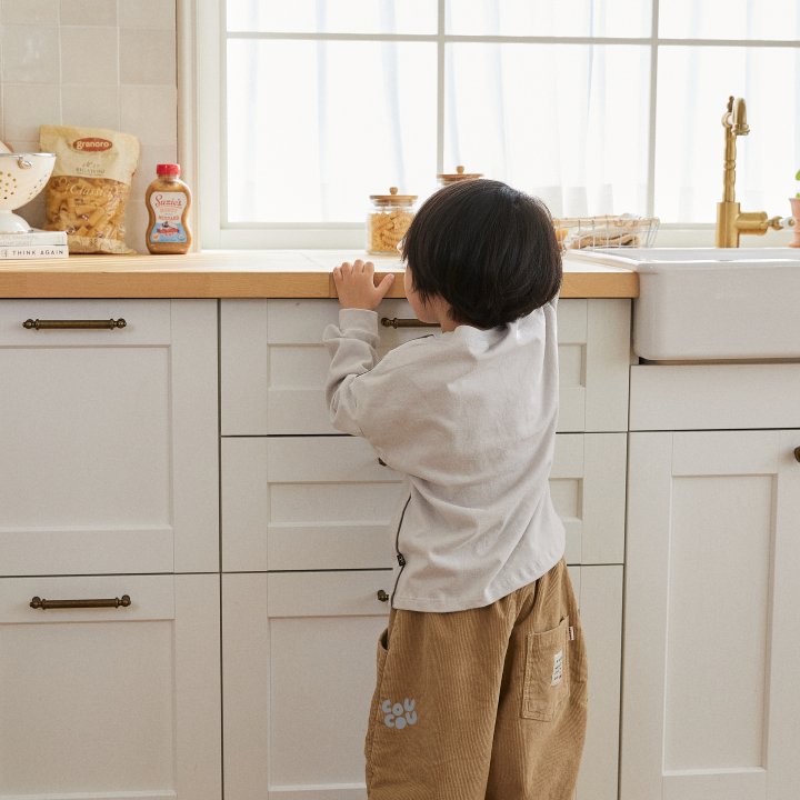 Cou Cou - Korean Children Fashion - #Kfashion4kids - Corduroy Balloon Pants - 4