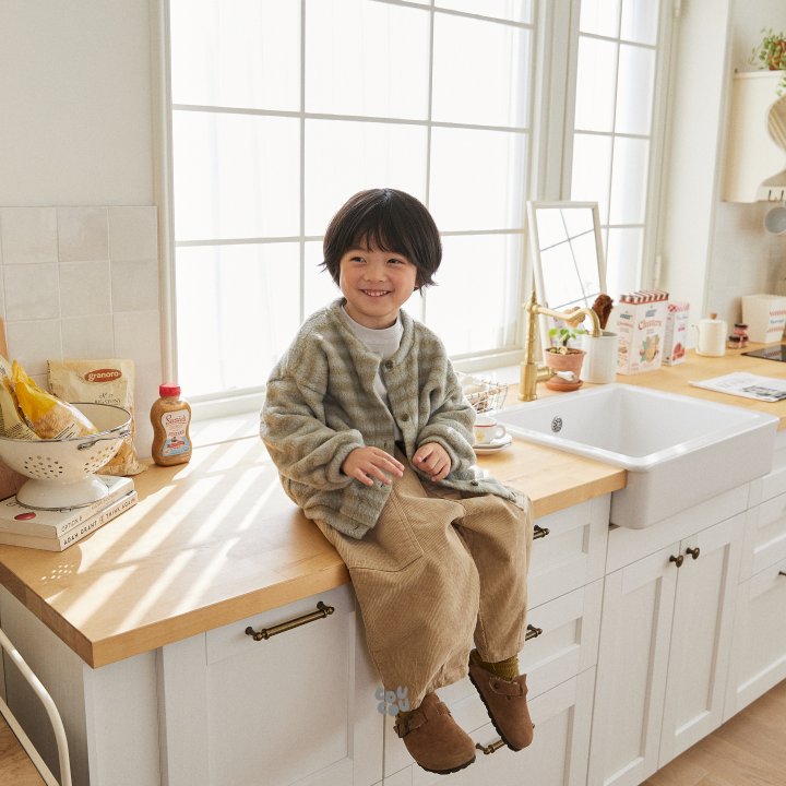 Cou Cou - Korean Children Fashion - #magicofchildhood - Stripe Knit Cardigan - 11