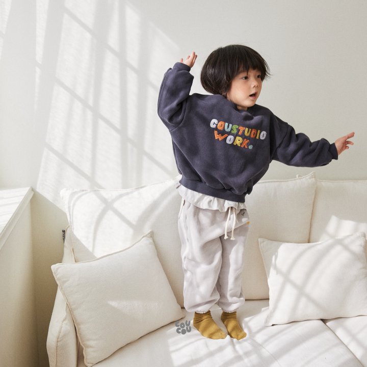 Cou Cou - Korean Children Fashion - #stylishchildhood - Sunny Jogger Pants
