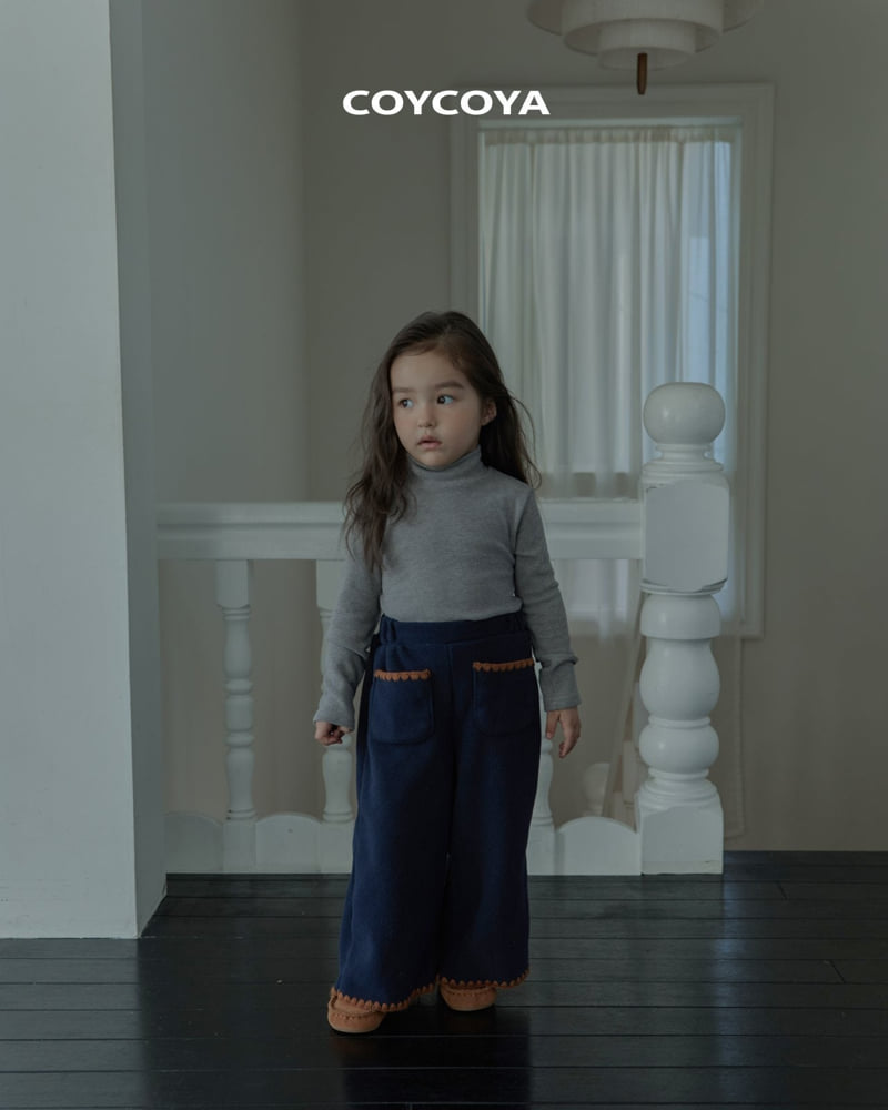Coycoya - Korean Children Fashion - #Kfashion4kids - Mellow Pocket Pants - 6