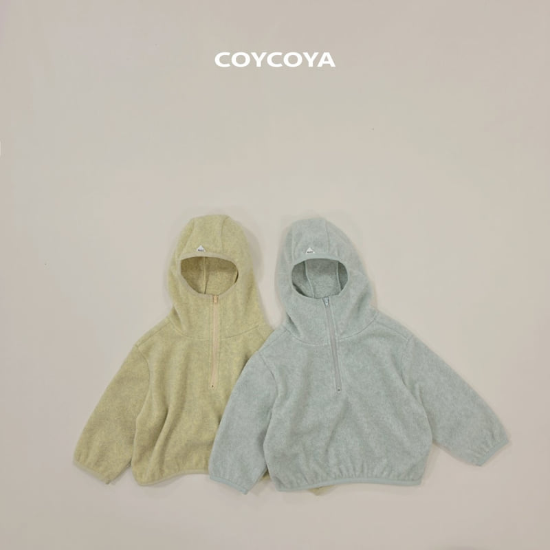 Coycoya - Korean Children Fashion - #Kfashion4kids - Pastel High Neck Hoodie - 10