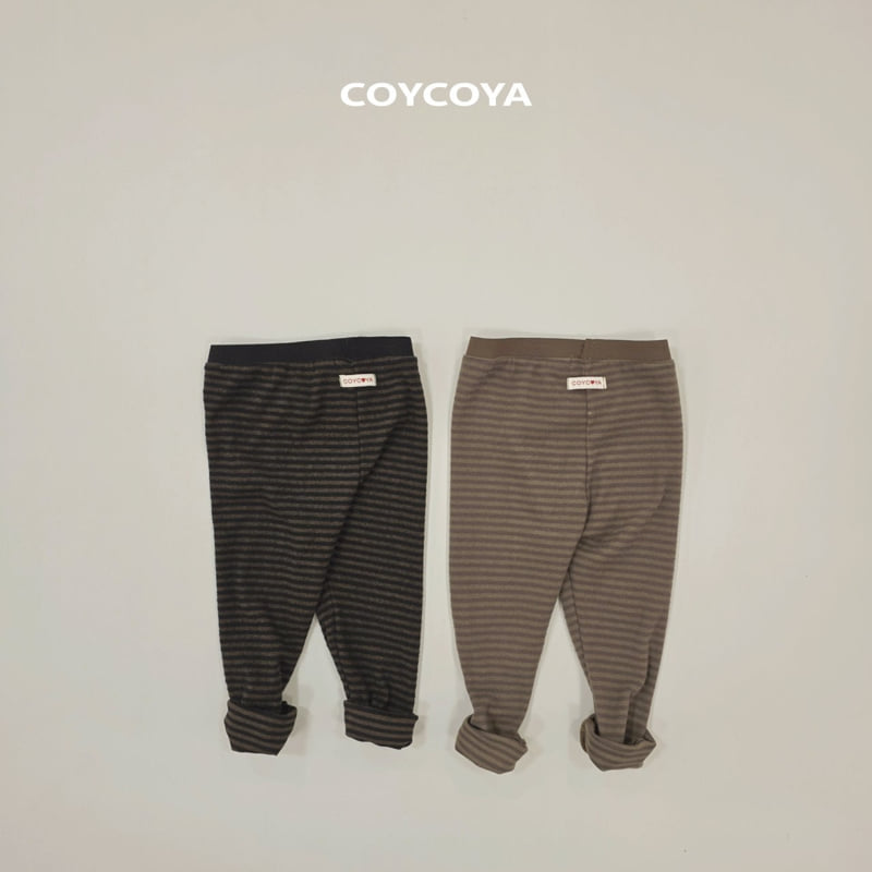 Coycoya - Korean Children Fashion - #childofig - Caramel Fleece Leggings - 12