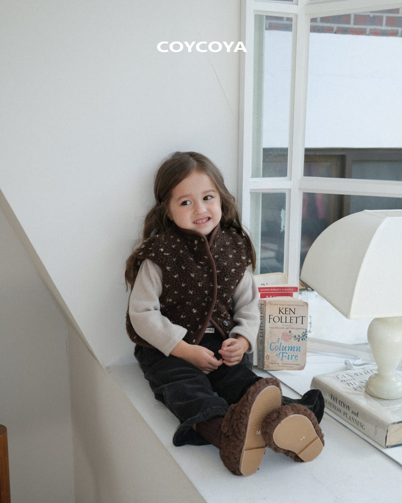 Coycoya - Korean Children Fashion - #childofig - Corduroy Frill Pants - 10