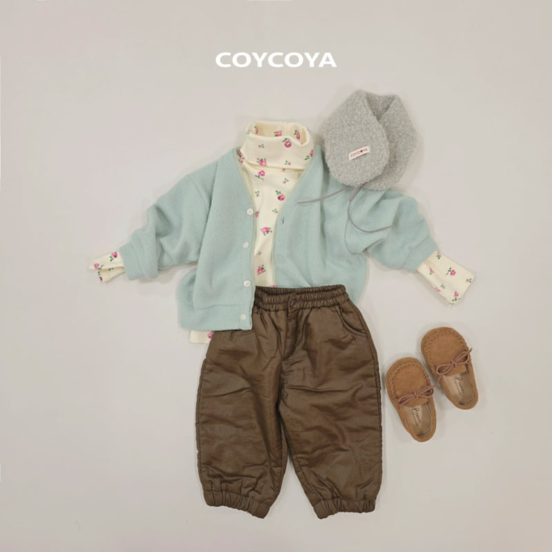 Coycoya - Korean Children Fashion - #childrensboutique - Rose Fleece Turtleneck - 12