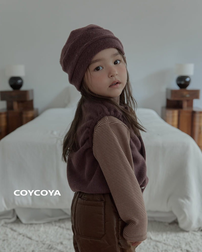 Coycoya - Korean Children Fashion - #childofig - Brownie Turtleneck Tee - 4