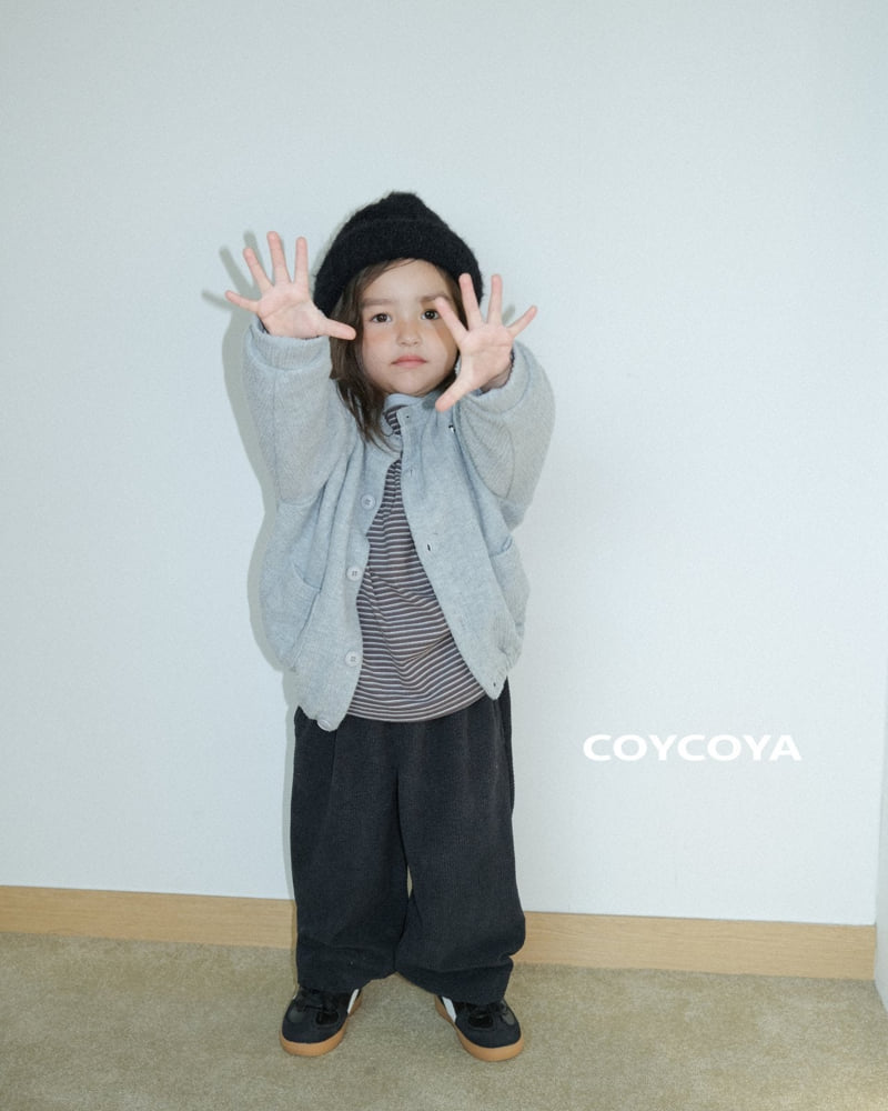 Coycoya - Korean Children Fashion - #childrensboutique - Fluffy Corduroy Fleece Pants - 12