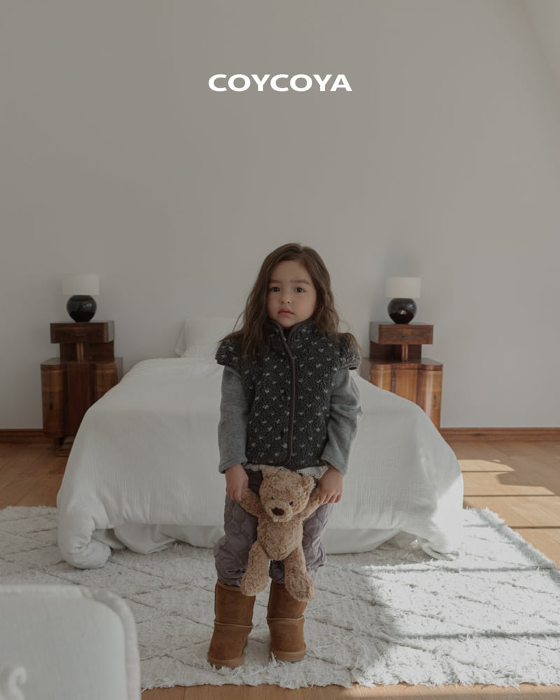 Coycoya - Korean Children Fashion - #childrensboutique - Love Me Cap Sleeve Jacket - 6