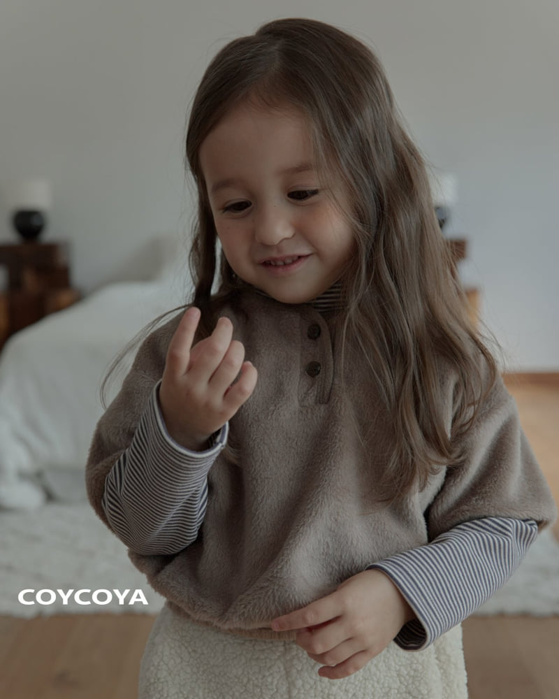 Coycoya - Korean Children Fashion - #designkidswear - Brownie Turtleneck Tee - 5