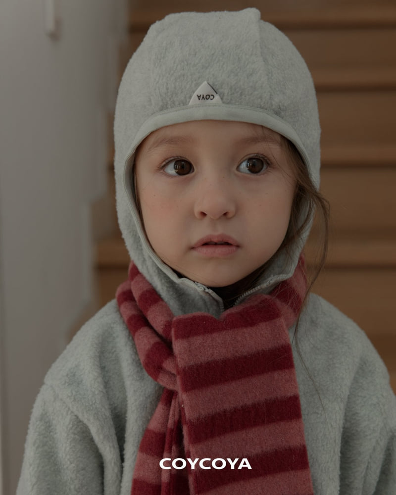 Coycoya - Korean Children Fashion - #discoveringself - Pastel High Neck Hoodie - 5