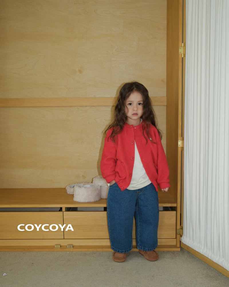 Coycoya - Korean Children Fashion - #discoveringself - Koi Knit Cardigan - 3