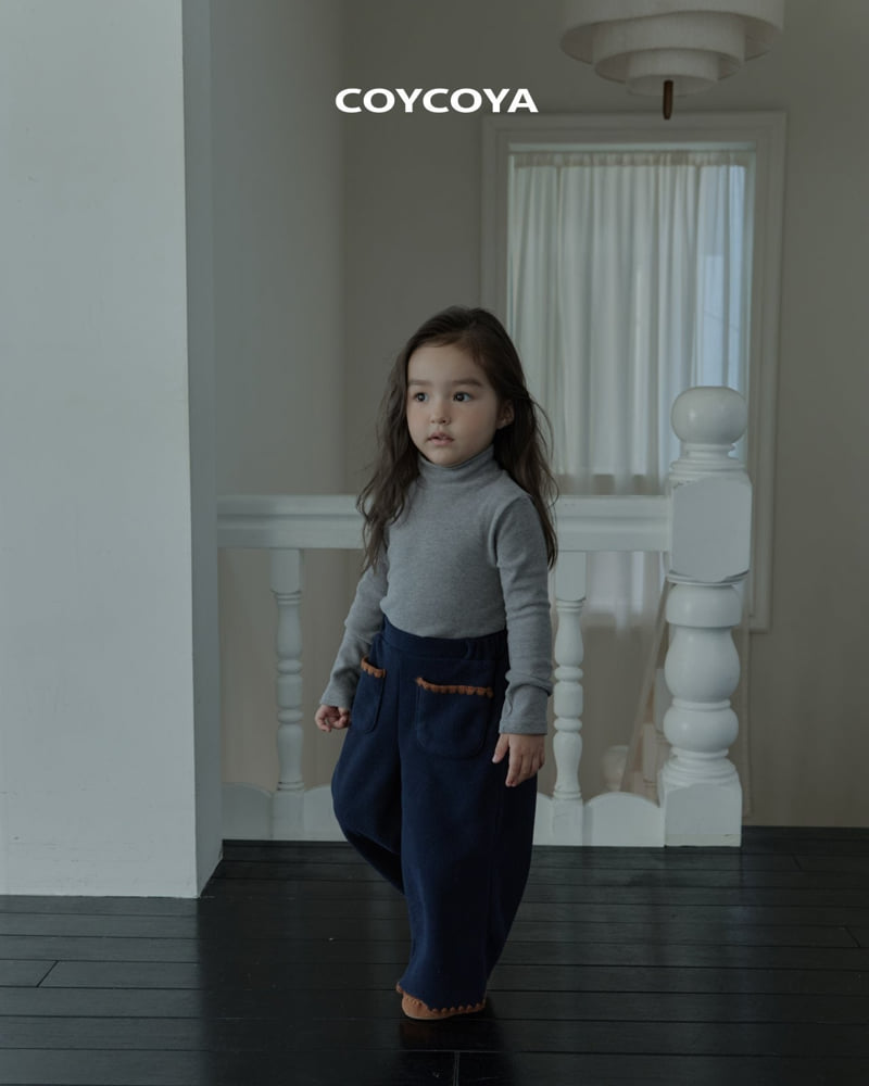 Coycoya - Korean Children Fashion - #fashionkids - Snug Turtleneck Tee