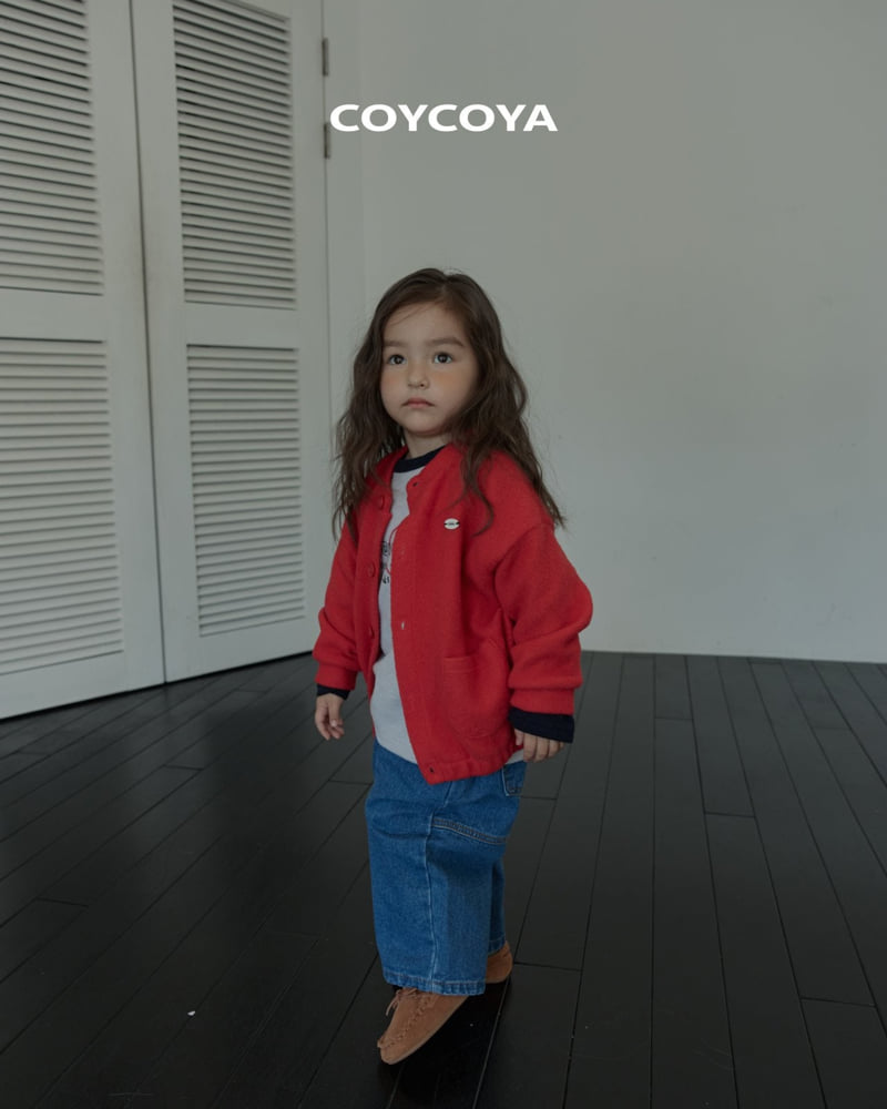 Coycoya - Korean Children Fashion - #discoveringself - Koi Knit Cardigan - 4