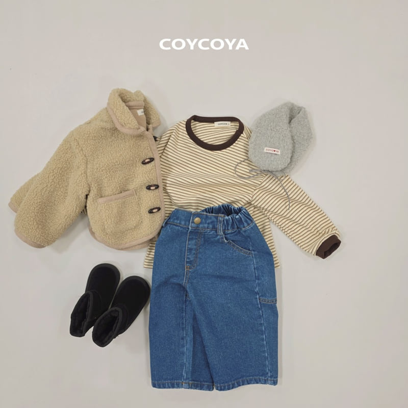 Coycoya - Korean Children Fashion - #fashionkids - Salt Collar Jacket - 11