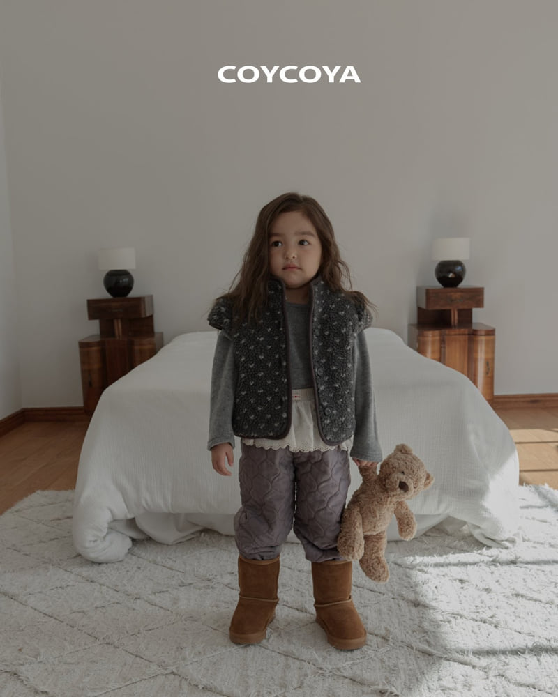 Coycoya - Korean Children Fashion - #fashionkids - Love Me Cap Sleeve Jacket - 9