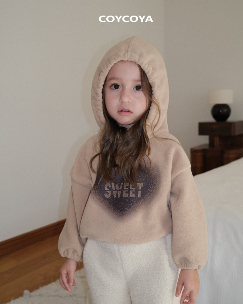 Coycoya - Korean Children Fashion - #kidsshorts - Sweet Love Hoodie